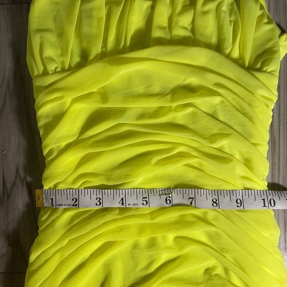 SHEIN Vibrant Light green Mini Dress - Picture 6 of 7